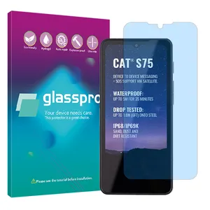 Glass Pro Eye Care model anti blue ray screen protector suitable for Cat S75 mobile phone