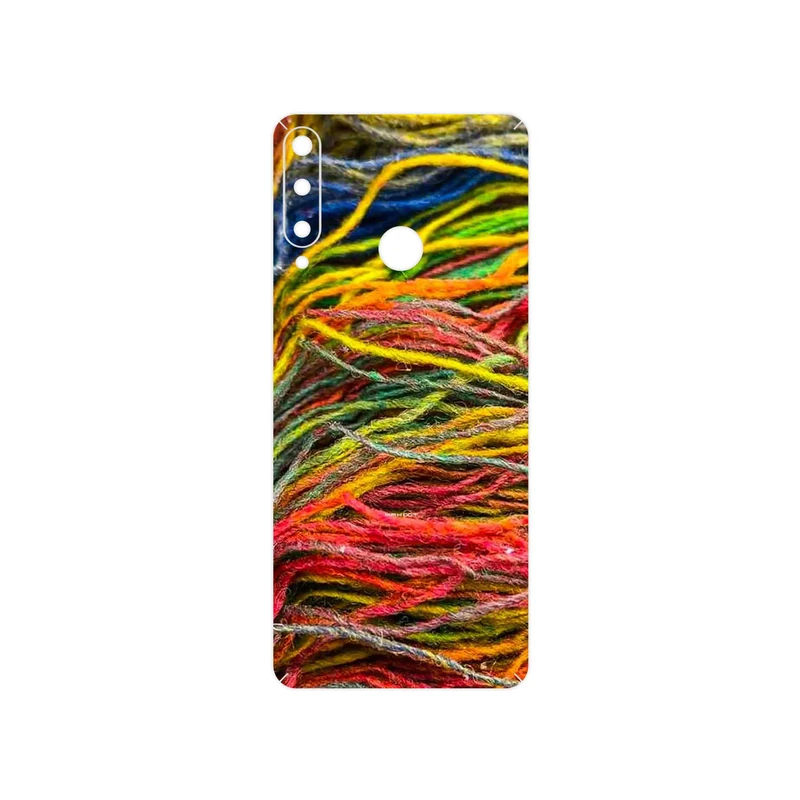 برچسب پوششی ماهوت مدل Fabric Texture 9 مناسب برای گوشی موبایل هوآوی Y6p