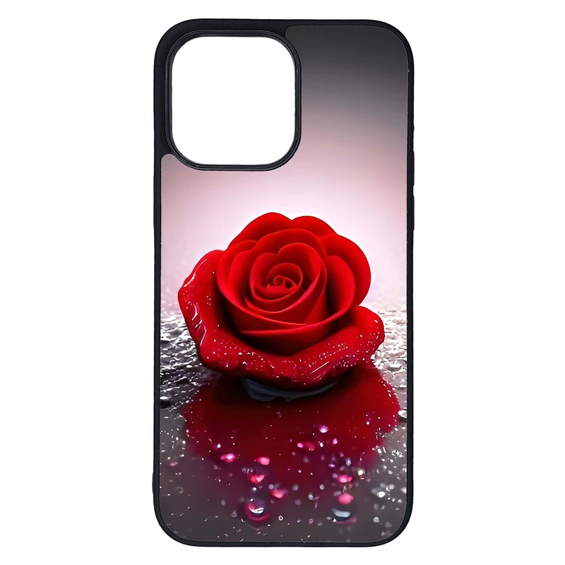 کاور طرح گل رز کد G-024 مناسب برای گوشی موبایل اپل iPhone 14 Pro Max