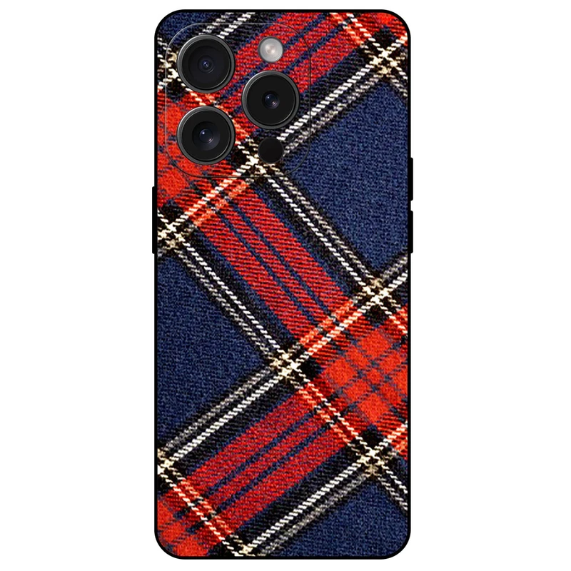 کاور مگافون طرح بافت مدل 8103 مناسب برای گوشی موبایل اپل iPhone 15 Pro Max  