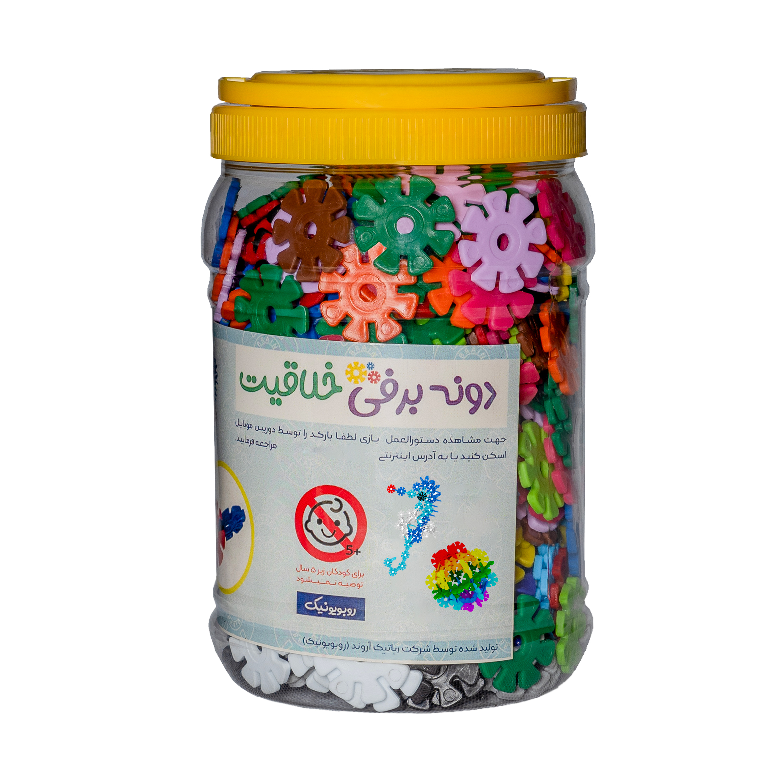 ساختنی مدل سه بعدی دونه برفی