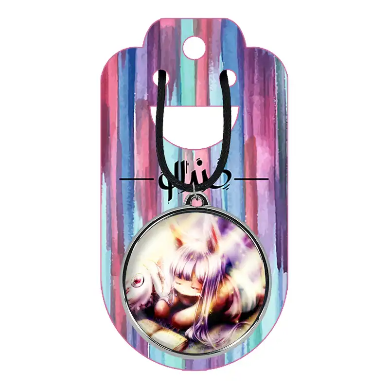 گردنبند خندالو مدل انیمه ساخته شده در پرتگاه Made in Abyss کد 2435424356