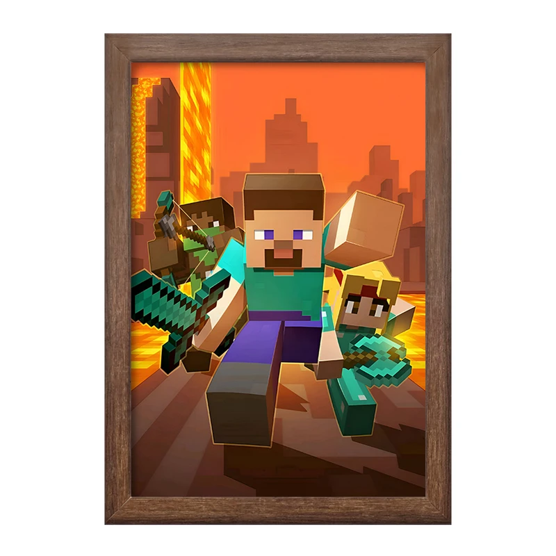 تابلو خندالو طرح ماینکرافت (Minecraft) کد F3493