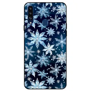 Megafone Snowflake 2824 Cover For Samsung Galaxy A20 S