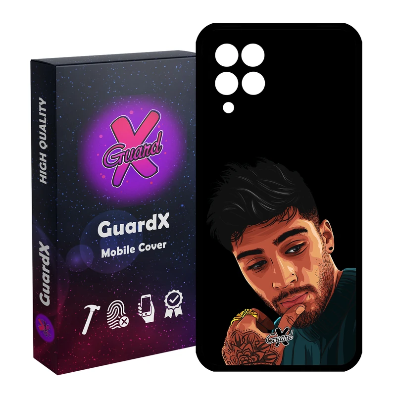 کاور گارد ایکس طرح Zayn مدل Glass10368 مناسب برای گوشی موبایل سامسونگ Galaxy A12