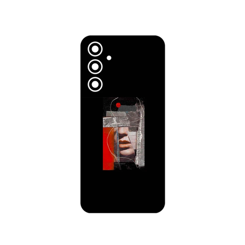برچسب پوششی ماهوت مدل Collage of Mouth مناسب برای گوشی موبایل سامسونگ Galaxy A54