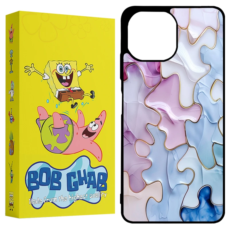 کاور باب قاب طرح پازل مدل BCPM11L مناسب برای گوشی موبایل شیائومی Mi 11 Lite 4G / Mi 11 Lite 5G / Mi 11 Lite 5G NE