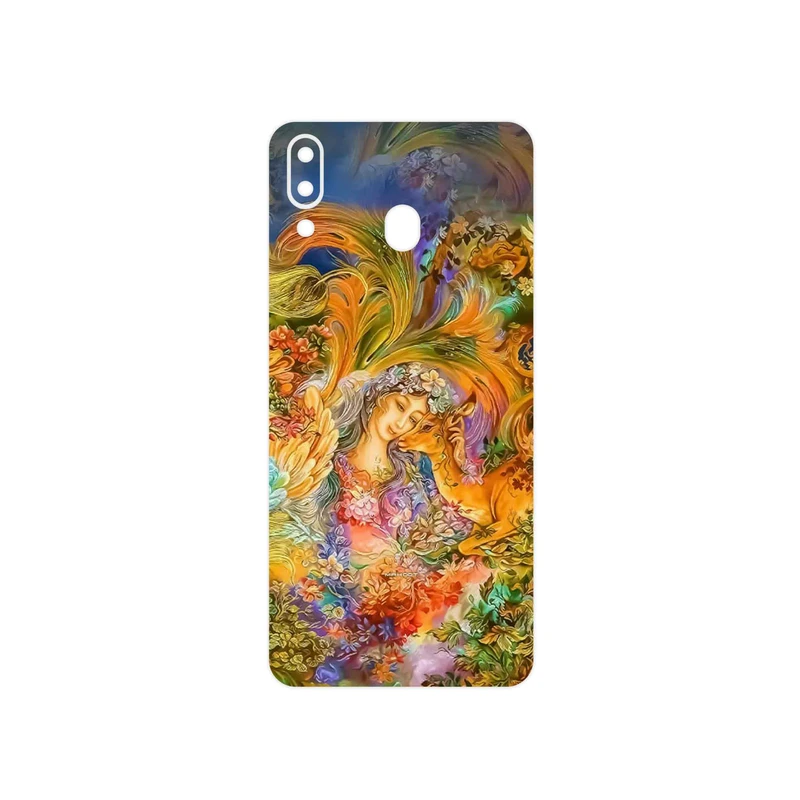 برچسب پوششی ماهوت مدل Persian miniature 3 مناسب برای گوشی موبایل سامسونگ Galaxy M20