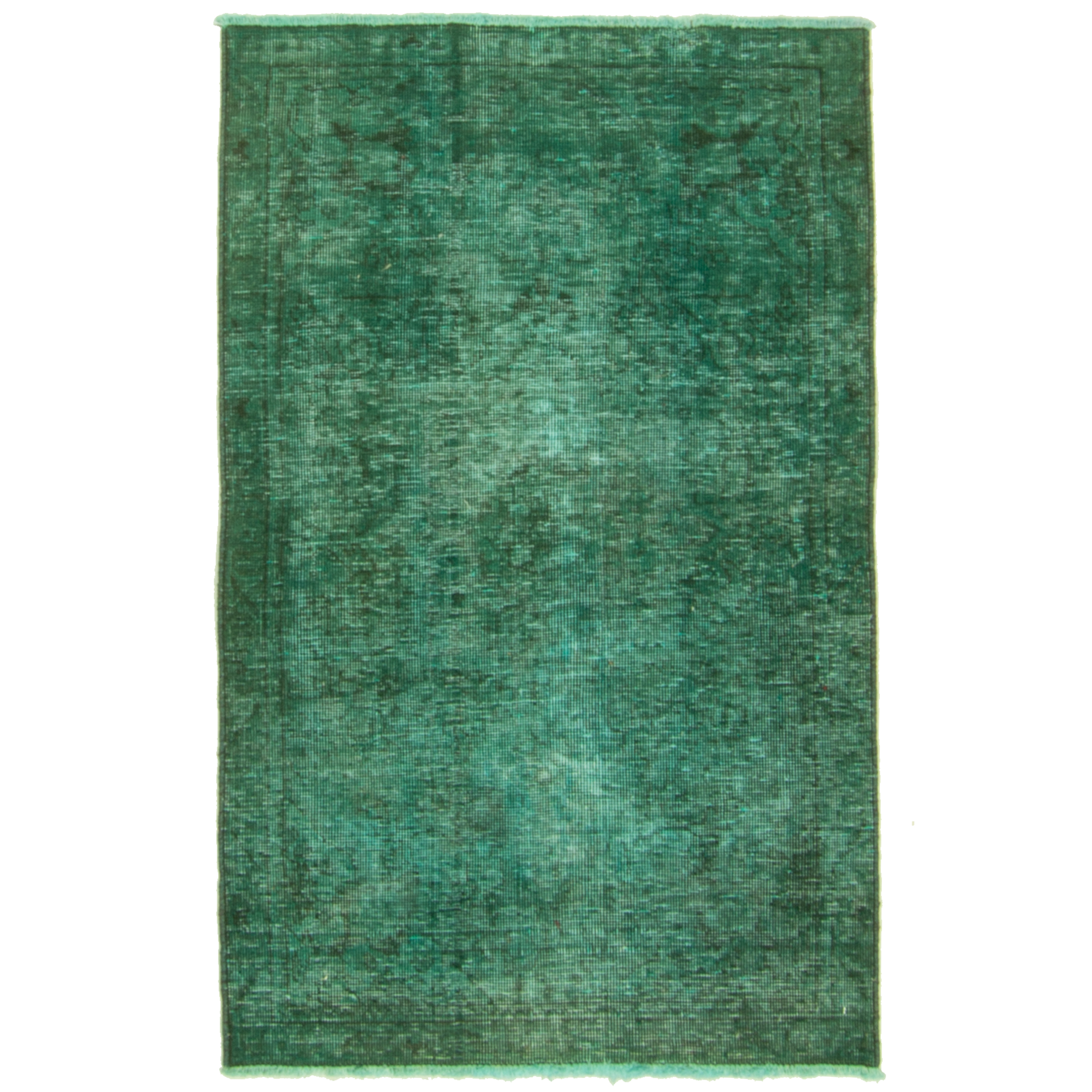 فرش دستبافت رنگ شده یک متری نیروانا کد 11450