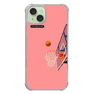 AKAM AMC-WTA15PLUS-BASKETBALL18 Cover For Apple iPhone 15 Plus