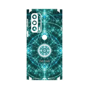 MAHOOT Mathematical Geometric Shape 4-FullSkin Cover Sticker for Motorola Edge 20