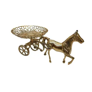 شکلات خوری برنزی مدل درشکه