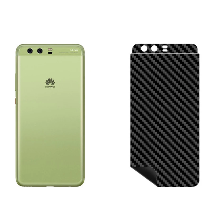 برچسب پوششی بستور مدل BT-Fiber طرح فیبر کربن مناسب برای گوشی موبایل هوآوی P10 Plus