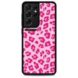 AKAM AMCWSGS21U-PANTHER PATTERN5 Cover For Samsung Galaxy S21 Ultra