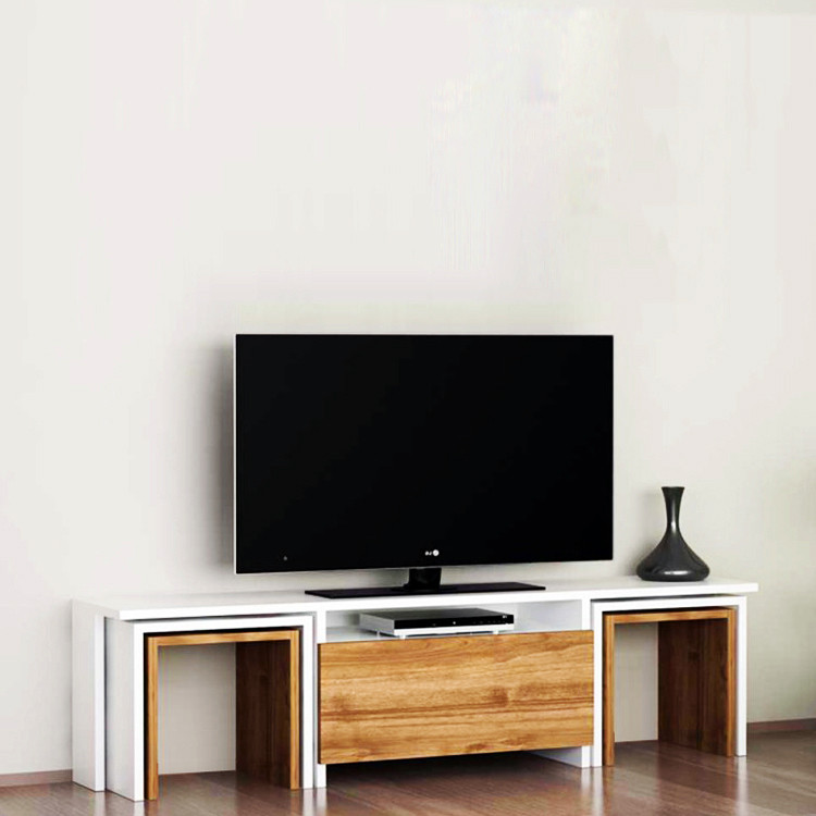 میز تلویزیون مدل DLF34L به همراه میز عسلی