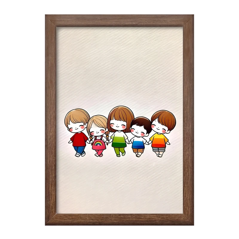 تابلو خندالو طرح کودکانه کد F11686