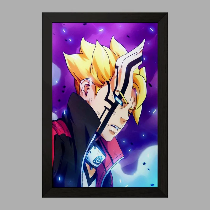 تابلو خندالو مدل بوروتو اوزوماکی انیمه بوروتو Boruto  کد 15749