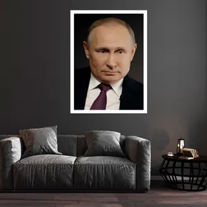 تابلو بکلیت طرح مشاهیر جهان ولادیمیر پوتین مدل قاب شاسی W-S9895