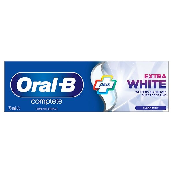 خمیر دندان اورال-بی مدل plus extra white new حجم 75 میلی لیتر -  - 2