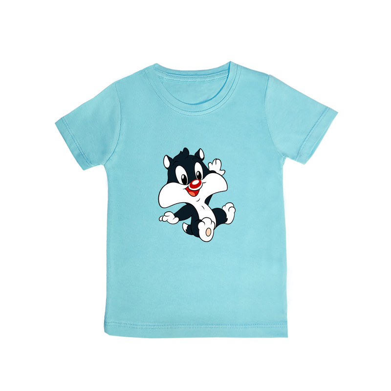 تی شرت آستین کوتاه پسرانه مدل BABY SILVESTER BL09