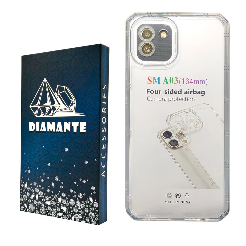کاور دیامانته مدل بی رنگ مناسب برای گوشی موبایل سامسونگ Galaxy A03