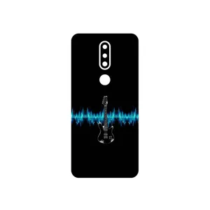 MAHOOT Electric Guitar Cover Sticker for Nokia 7.1