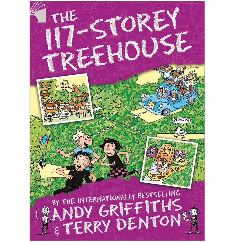 کتاب The 117-Story Treehouse اثر Andy Griffiths & Terry Denton انتشارات معیار علم