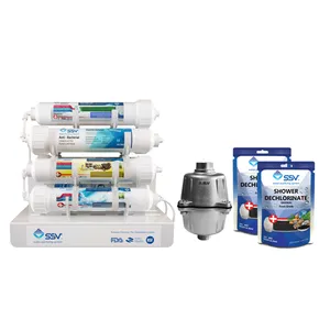 دستگاه تصفیه کننده آب اس اس وی مدل Jetline x900 به همراه فیلتر و شارژ یدک وزن 140 گرم