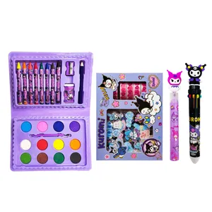 بسته لوازم تحریر مدل کرومی کد 33 مجموعه 27 عددی