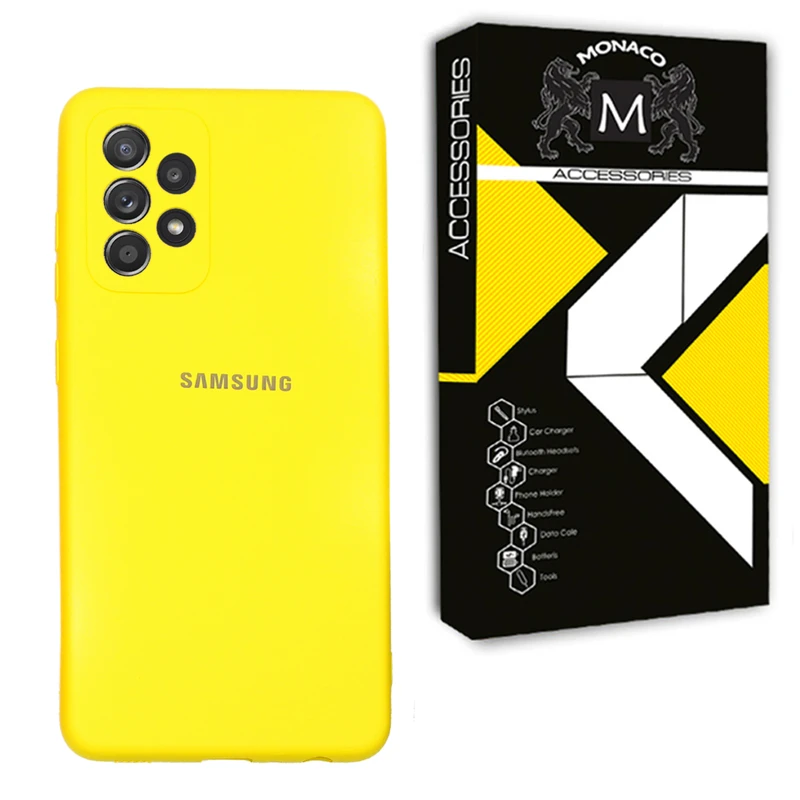 کاور موناکو مدل M SILICON مناسب برای گوشی موبایل سامسونگ Galaxy A52 / A52s