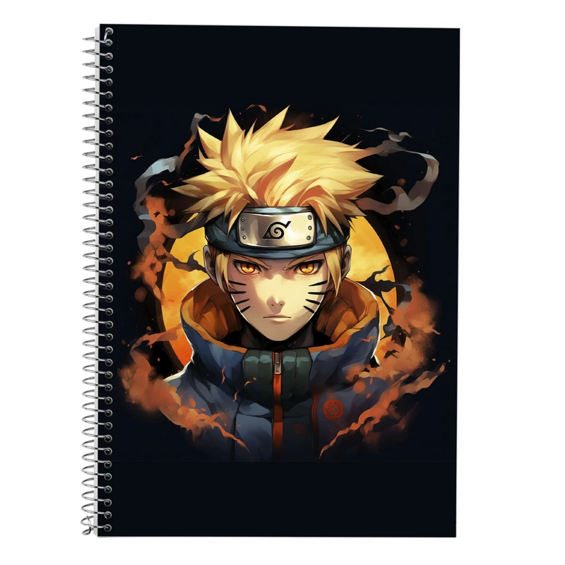 دفتر زبان 50 برگ مدوپد مدل Naroto کد DF11317