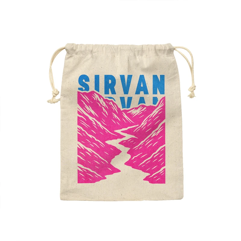 کیسه نان و سبزی ترمه طراحان ایده مدل نماد رود سیروان کد map0086 - S سایز 19x19 سانتی متر