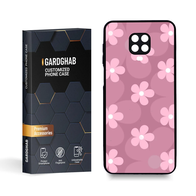  کاور گارد قاب مدل گل مناسب برای گوشی موبایل شیائومی Redmi Note 9s/Note 9 Pro