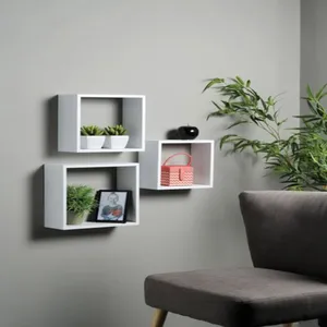 شلف دیواری مدل 550 مجموعه 3 عددی