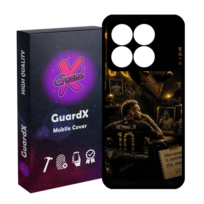 کاور گارد ایکس طرح Neymar مدل 11088 مناسب برای گوشی موبایل شیائومی Poco X6 Pro 5G / Redmi K70E