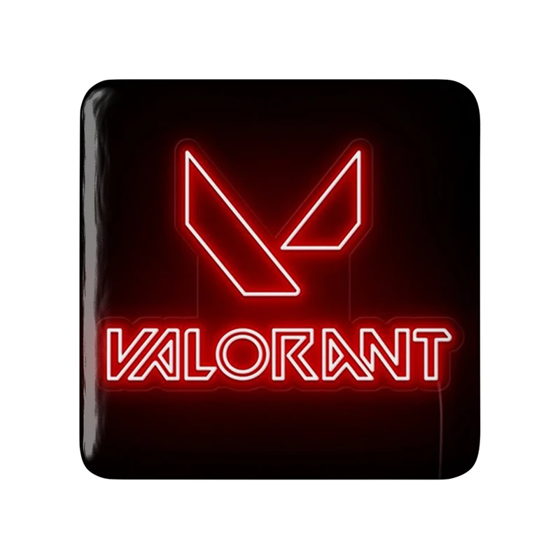 پیکسل خندالو طرح بازی ولورانت (Valorant) مدل مربعی کد 33098