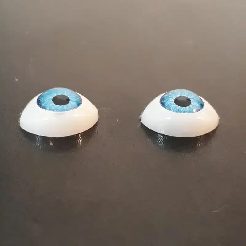 چشم عروسک طرح بیضی کد MEL-COL مجموعه 8 عددی