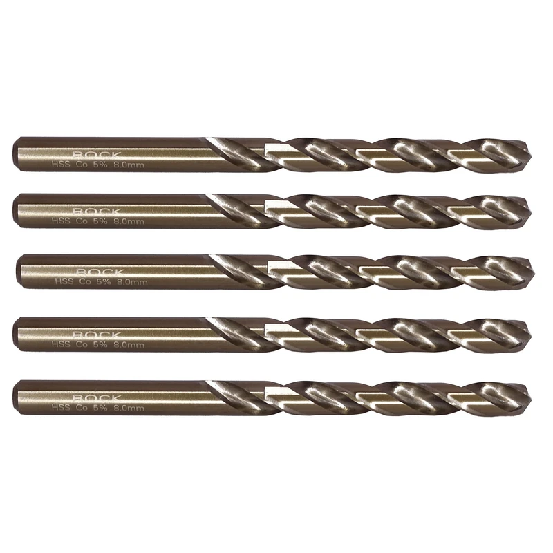 مته فلز کبالت راک مدل ART-RK-8mm- سایز 8 میلی متر مجموعه 5 عددی