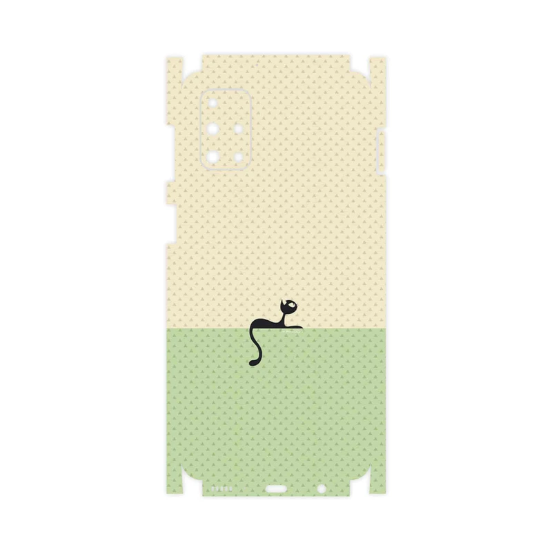برچسب پوششی ماهوت مدل Minimal Internet Cat Icon-FullSkin مناسب برای گوشی موبایل سامسونگ Galaxy M31S