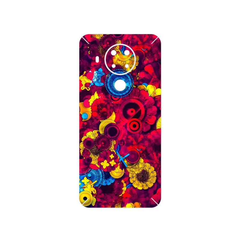 برچسب پوششی ماهوت مدل Vector Flower Garden Digital Art مناسب برای گوشی موبایل نوکیا 5.4