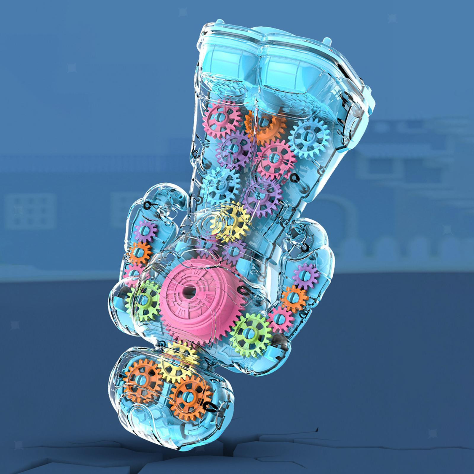 ربات طرح چرخ دنده ای مدل موزیکال Gear Robot