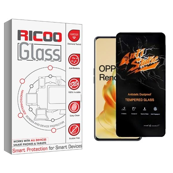 محافظ صفحه نمایش ریکو مدل RiC2 Antistatic مناسب برای گوشی موبایل اوپو Reno 8T