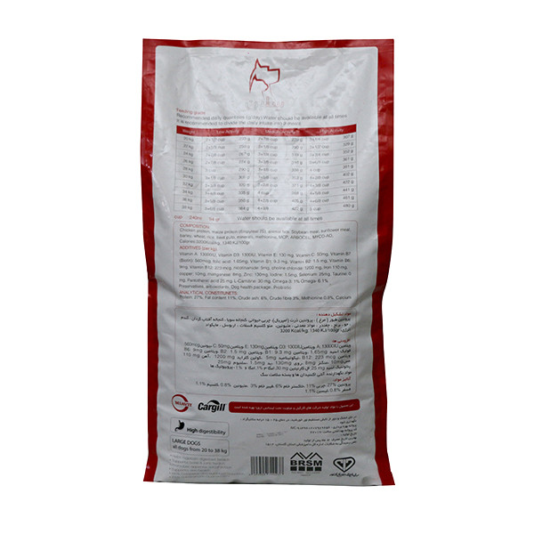 غذای خشک سگ سلبن مدل large adult n وزن 10 کیلوگرم