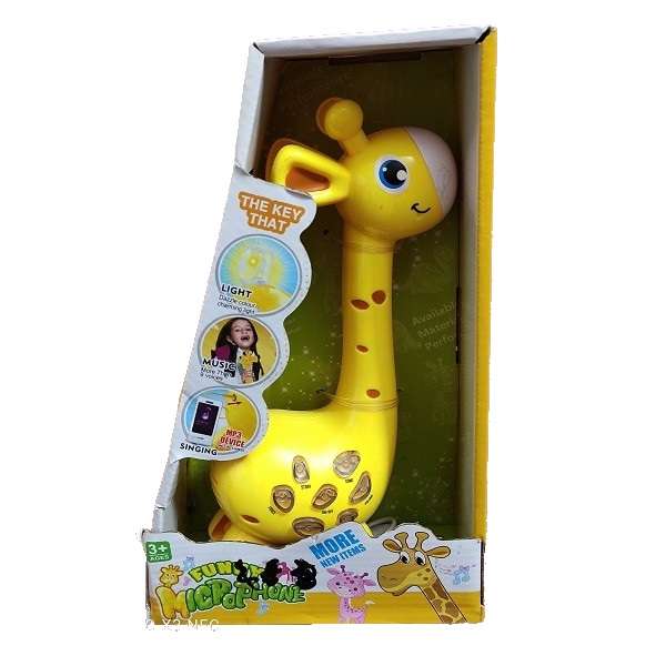 میکروفن اسباب بازی طرح زرافه مدل 2021