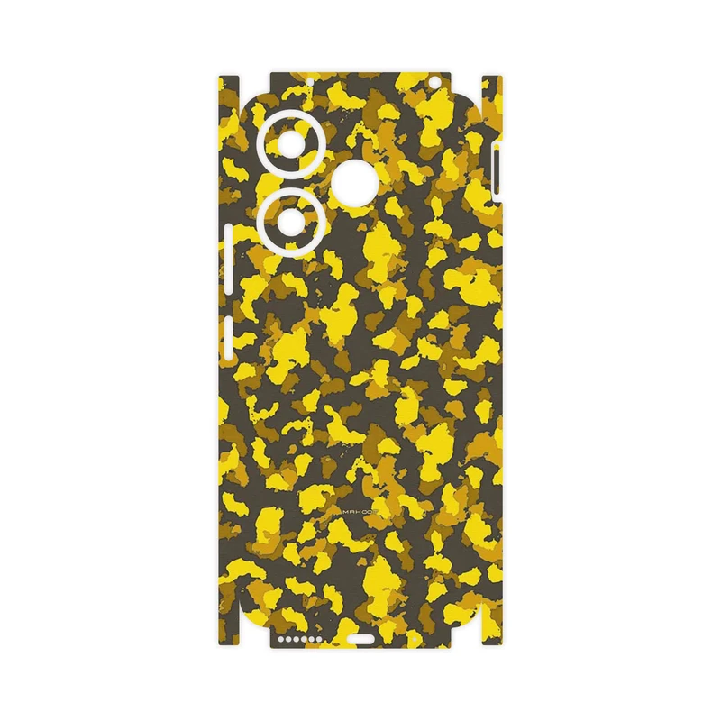 برچسب پوششی ماهوت مدل Yellow Infantry Army-FullSkin مناسب برای گوشی موبایل شیائومی Redmi 13