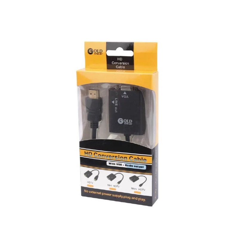 کابل تبدیل hdmi به vga اسکار مدل hdg