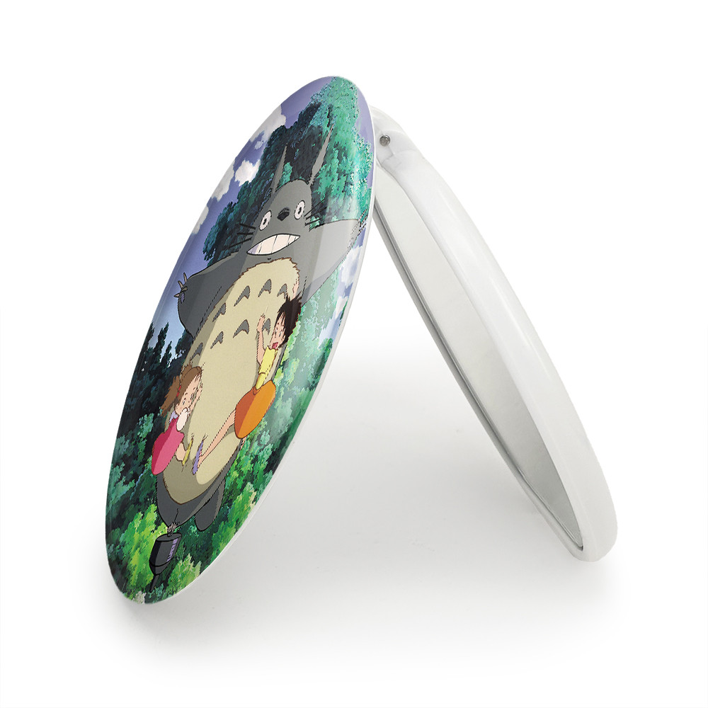 آینه جیبی خندالو طرح انیمه توتورو Totoro مدل تاشو کد 4549