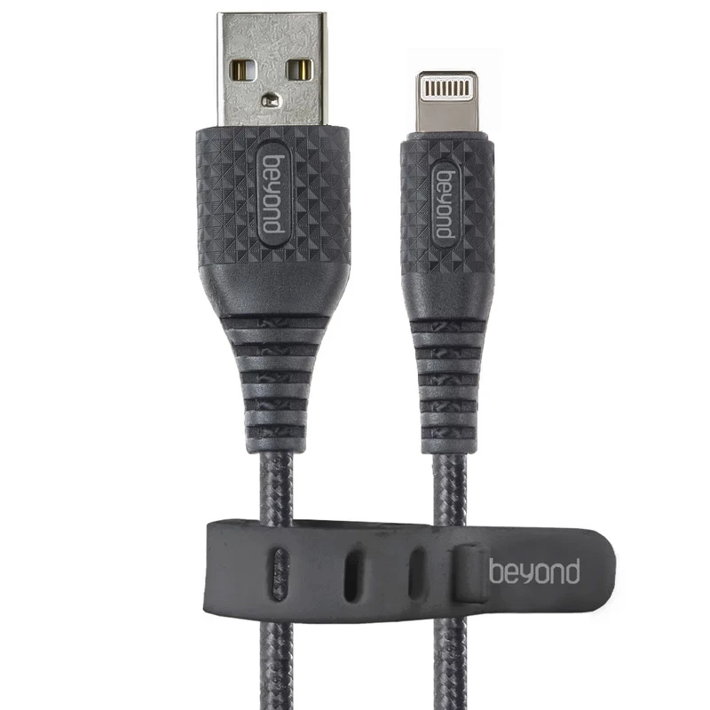 کابل تبدیل USB به لایتنینگ بیاند مدل BUL-201 CHARGE DATA طول 1 متر