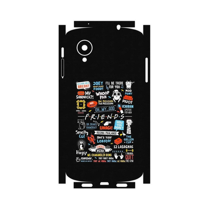 برچسب پوششی ماهوت مدل Friends 2-FullSkin مناسب برای گوشی موبایل گوگل Nexus 5