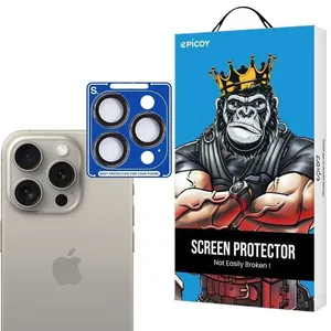 Epicoy S Plus Lens Protector For Apple iPhone 15 Pro/15 Pro Max
